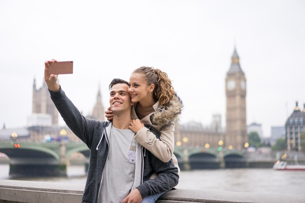 Selfie in London